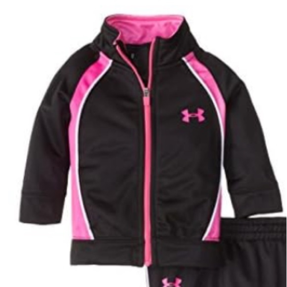Under Armour Baby-Girls Newborn Pregame Tricot Jogger Jacket 3/6 month